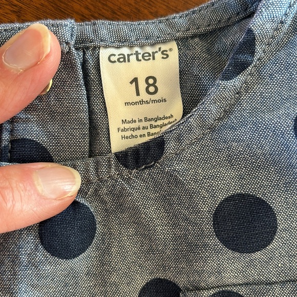 Carters Baby Girl Matching Top/ Legging Set - Size 18M - Picture 11 of 11